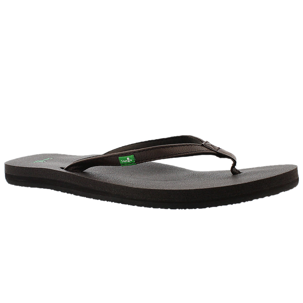 Women's YOGA JOY brown flip flops