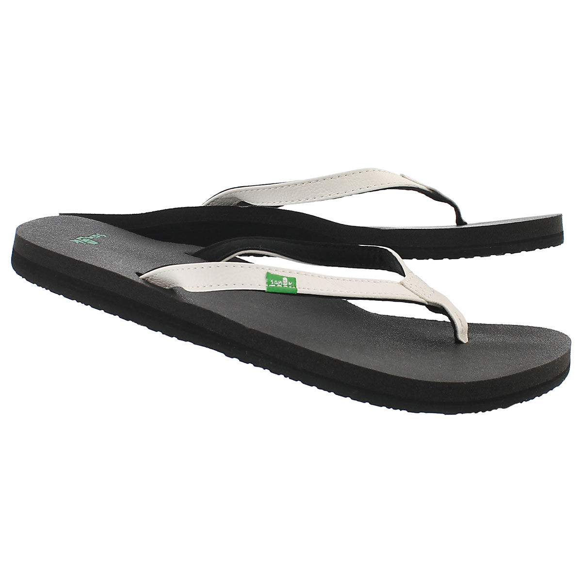 Lds Yoga Joy white flip flop