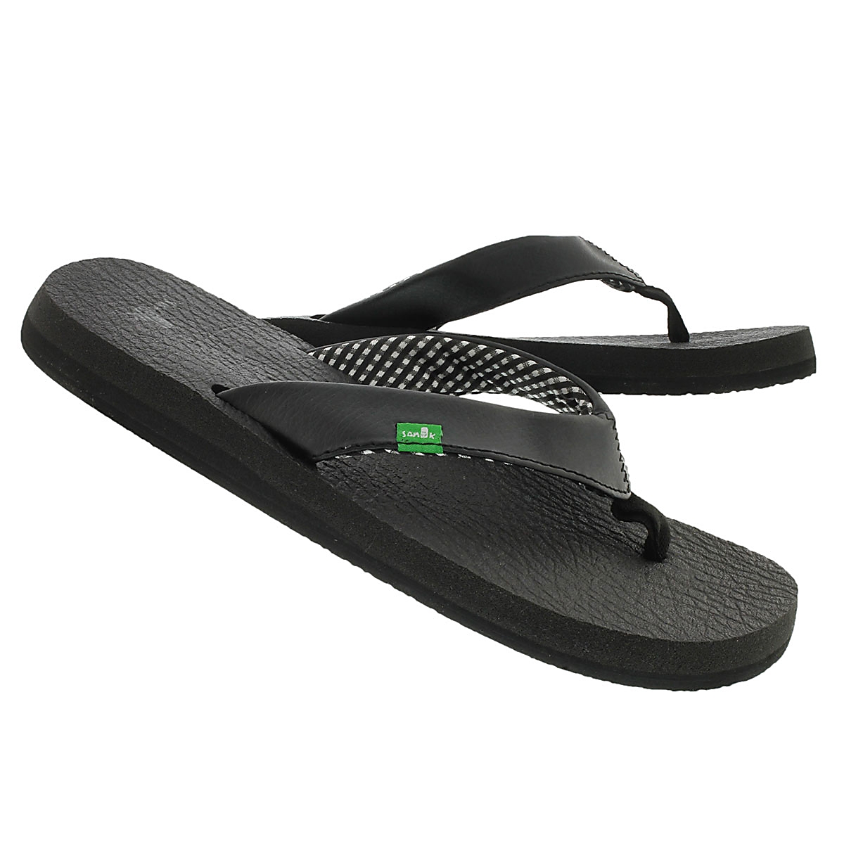 Lds Yoga Mat ebony flip flop