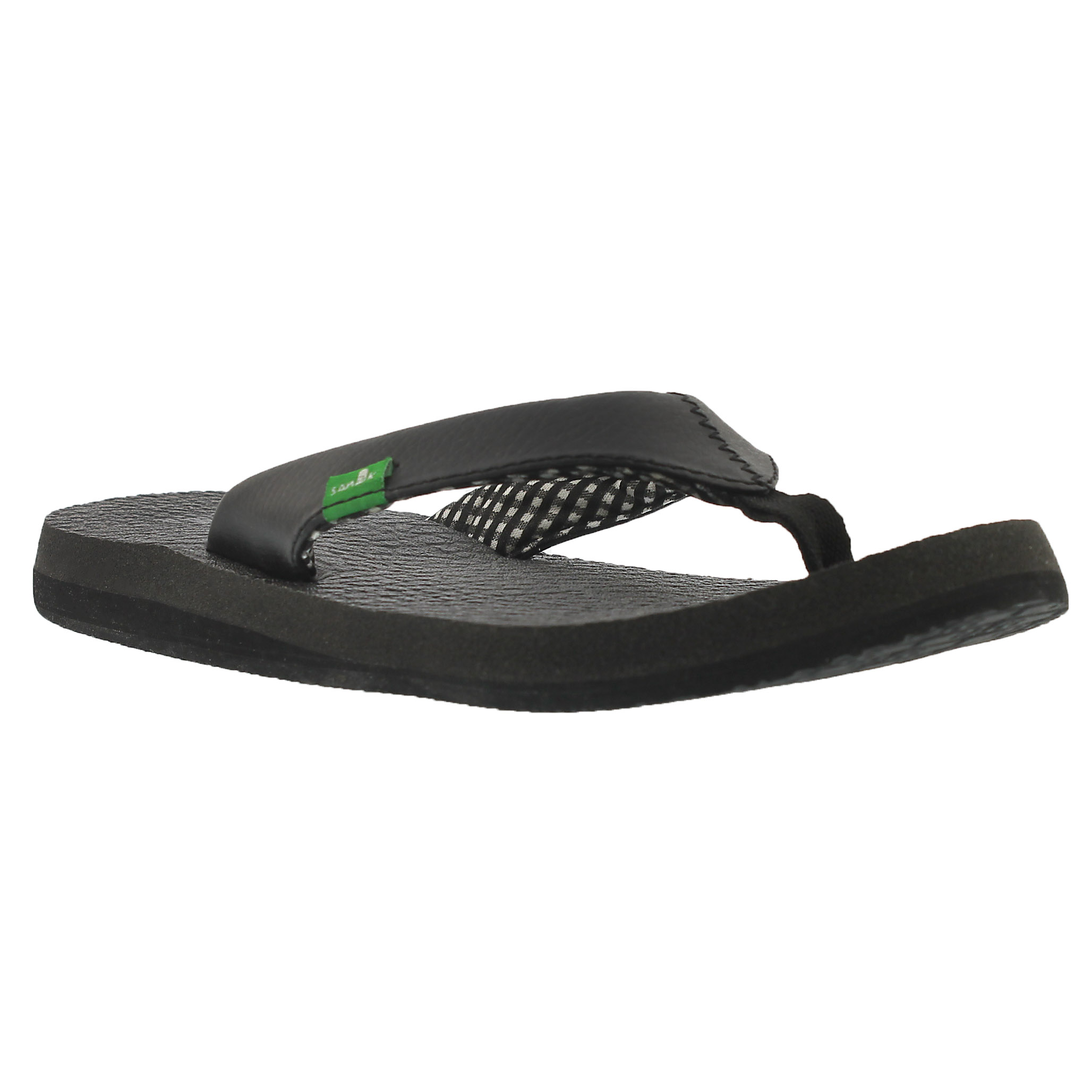 Women's YOGA MAT ebony flip flops