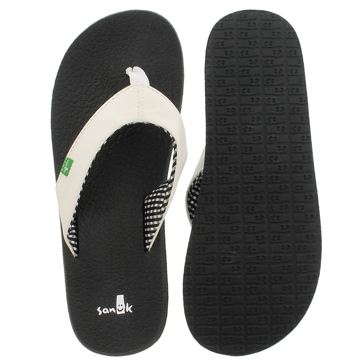 Lds Yoga Mat white flip flop