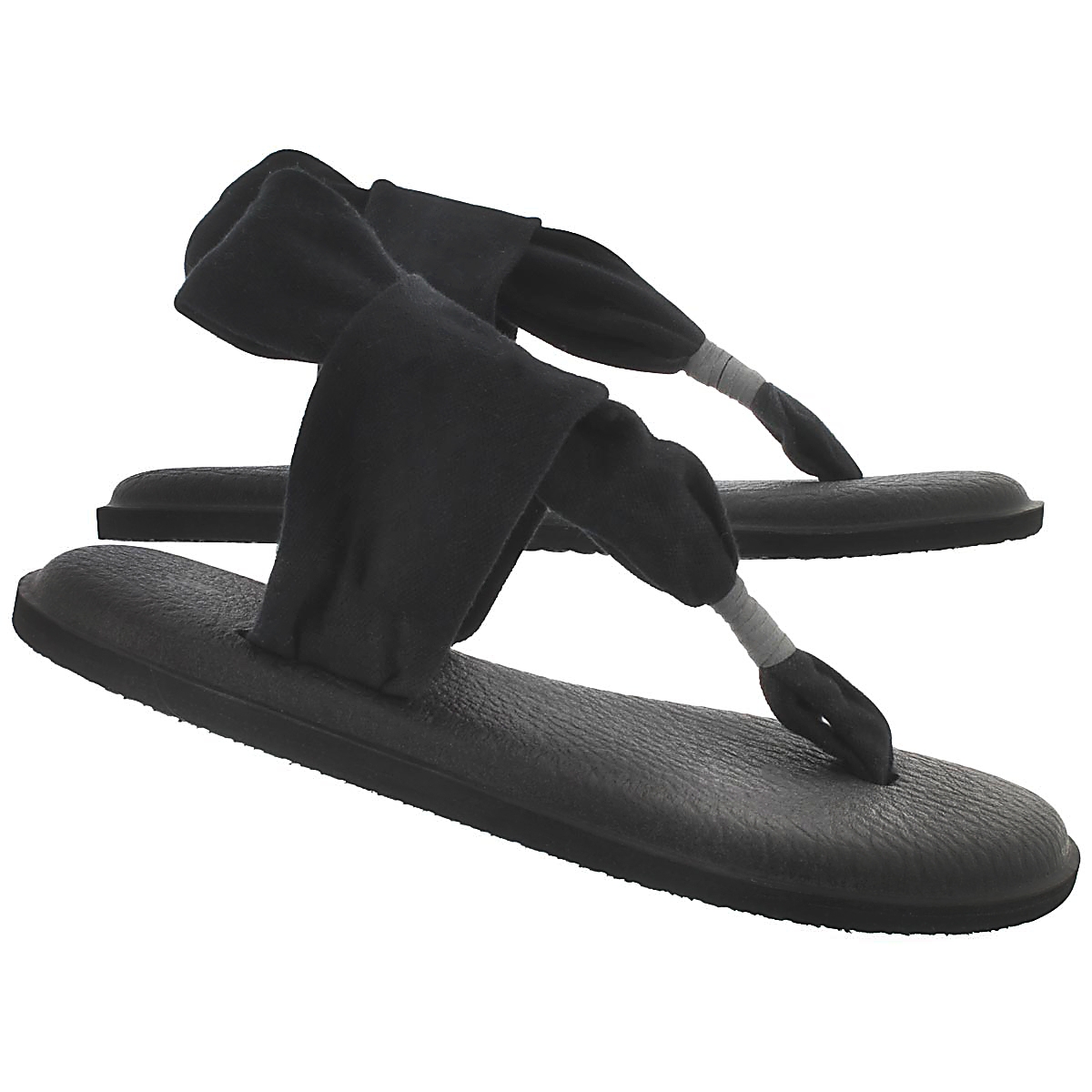 Lds Yoga Sling black thong sandal