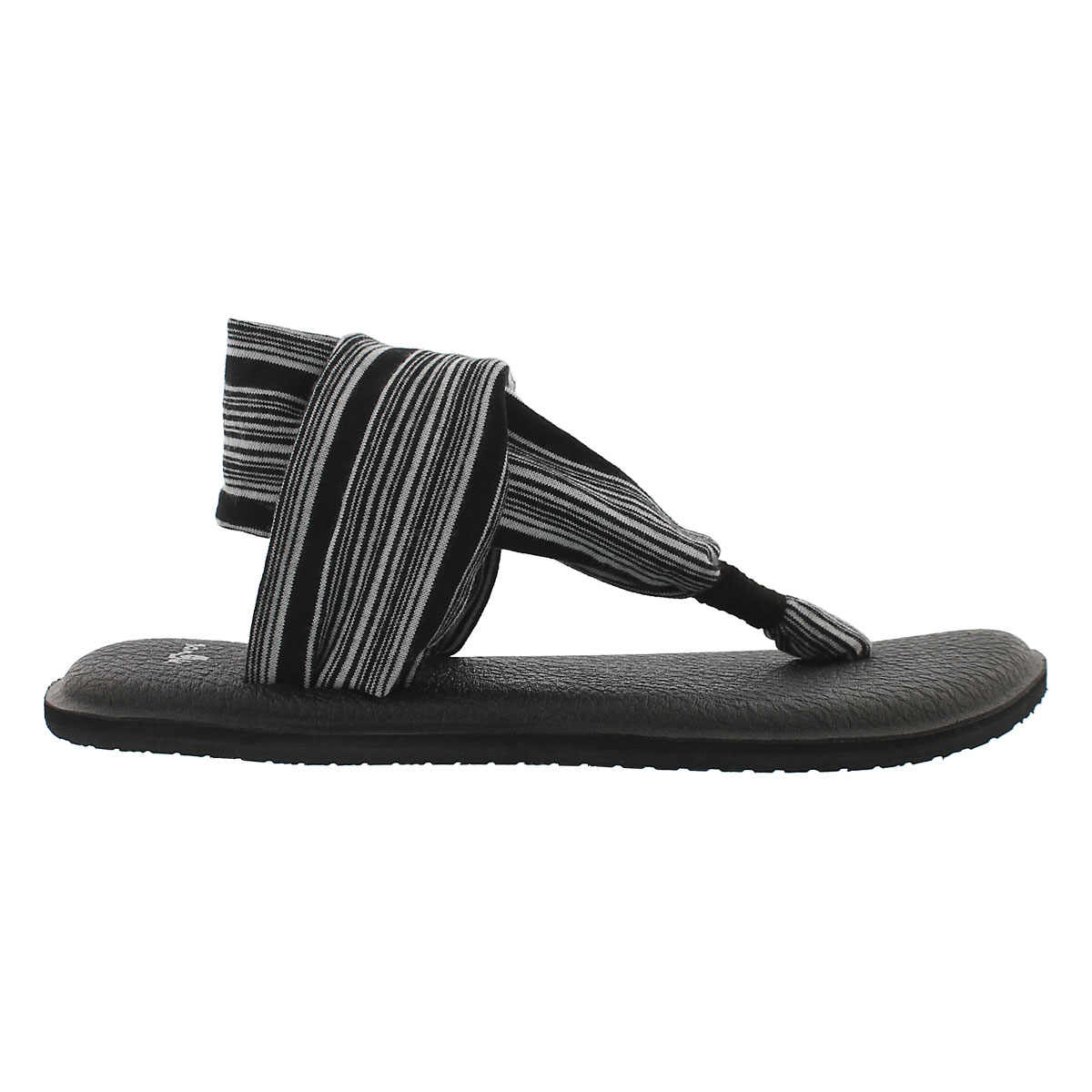 Sandale tong Yoga Sling noir/blanc, fem