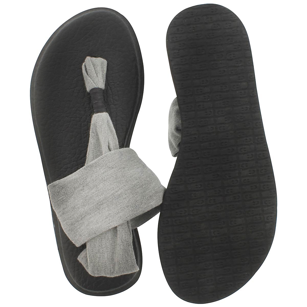 Lds Yoga Sling grey thong sandal