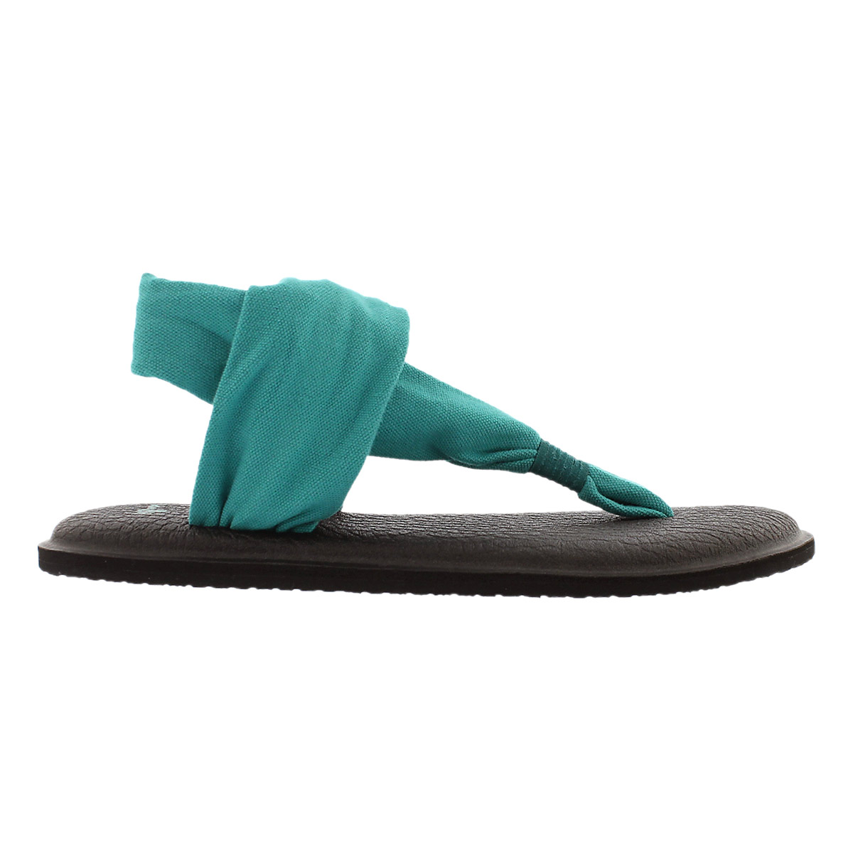 Lds Yoga Sling teal thong sandal