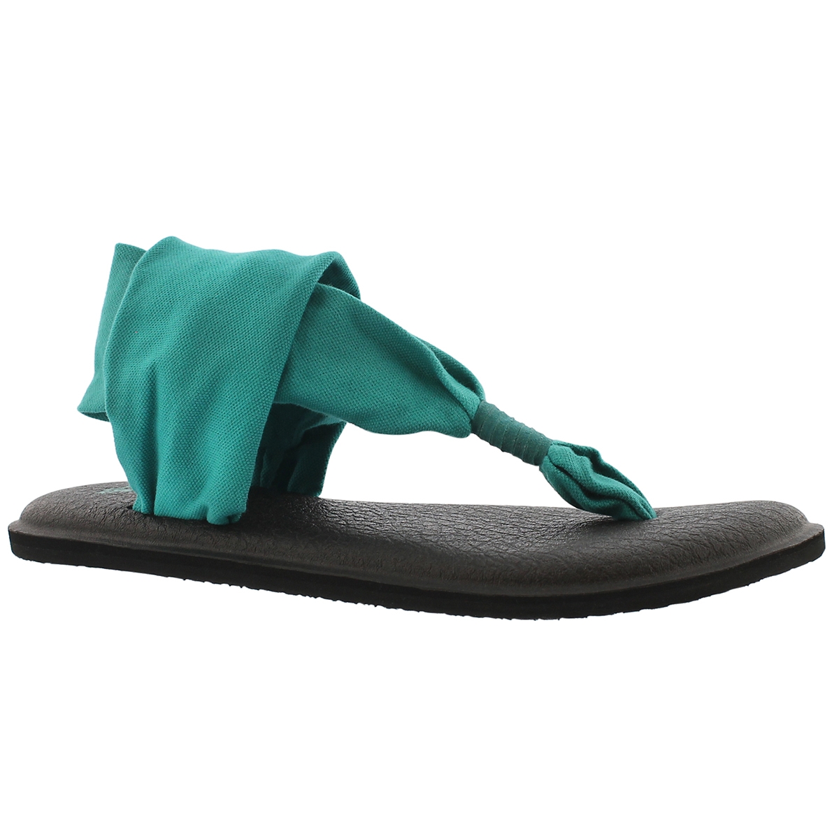 Lds Yoga Sling teal thong sandal