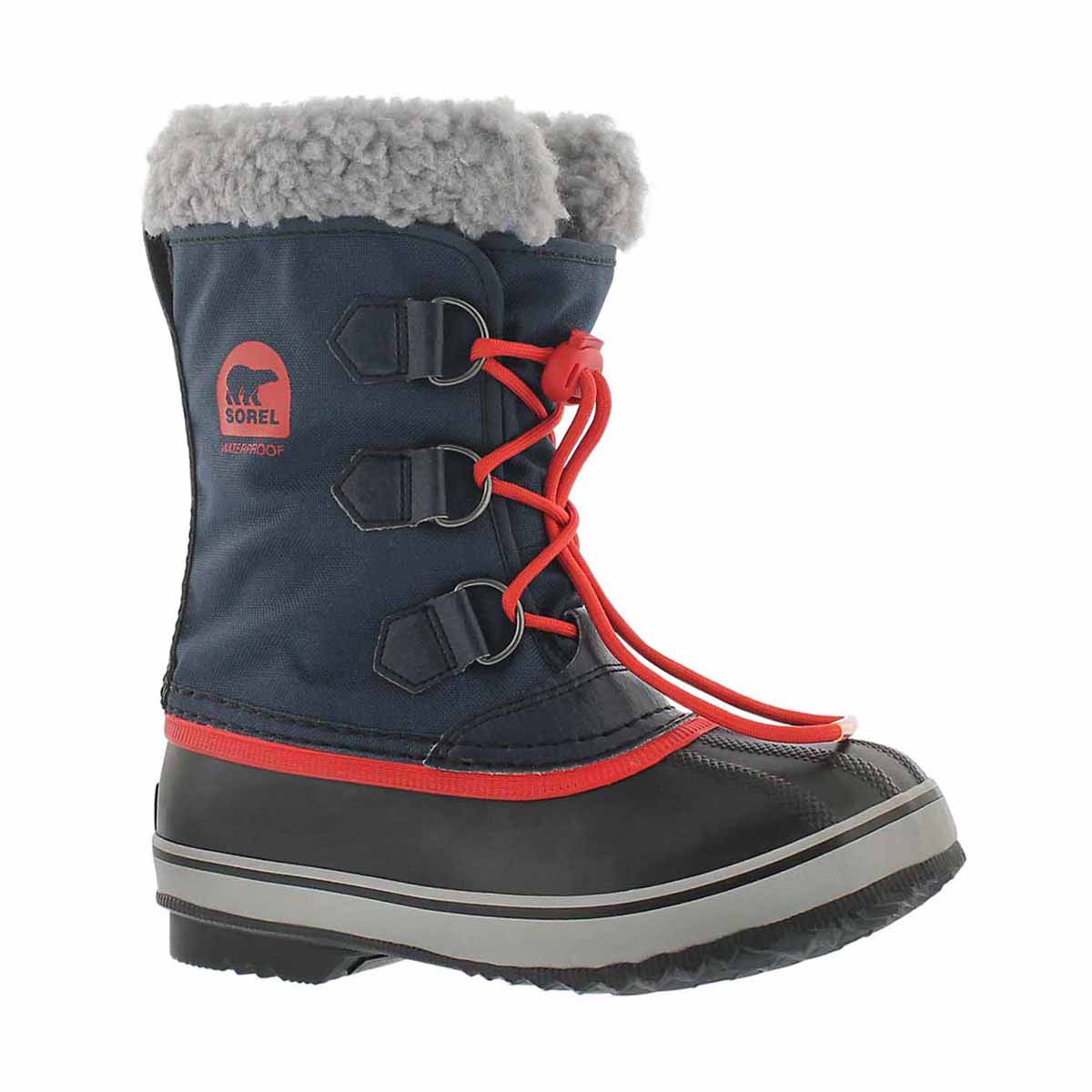 Grls Yoot Pac Nylon navy winter boot