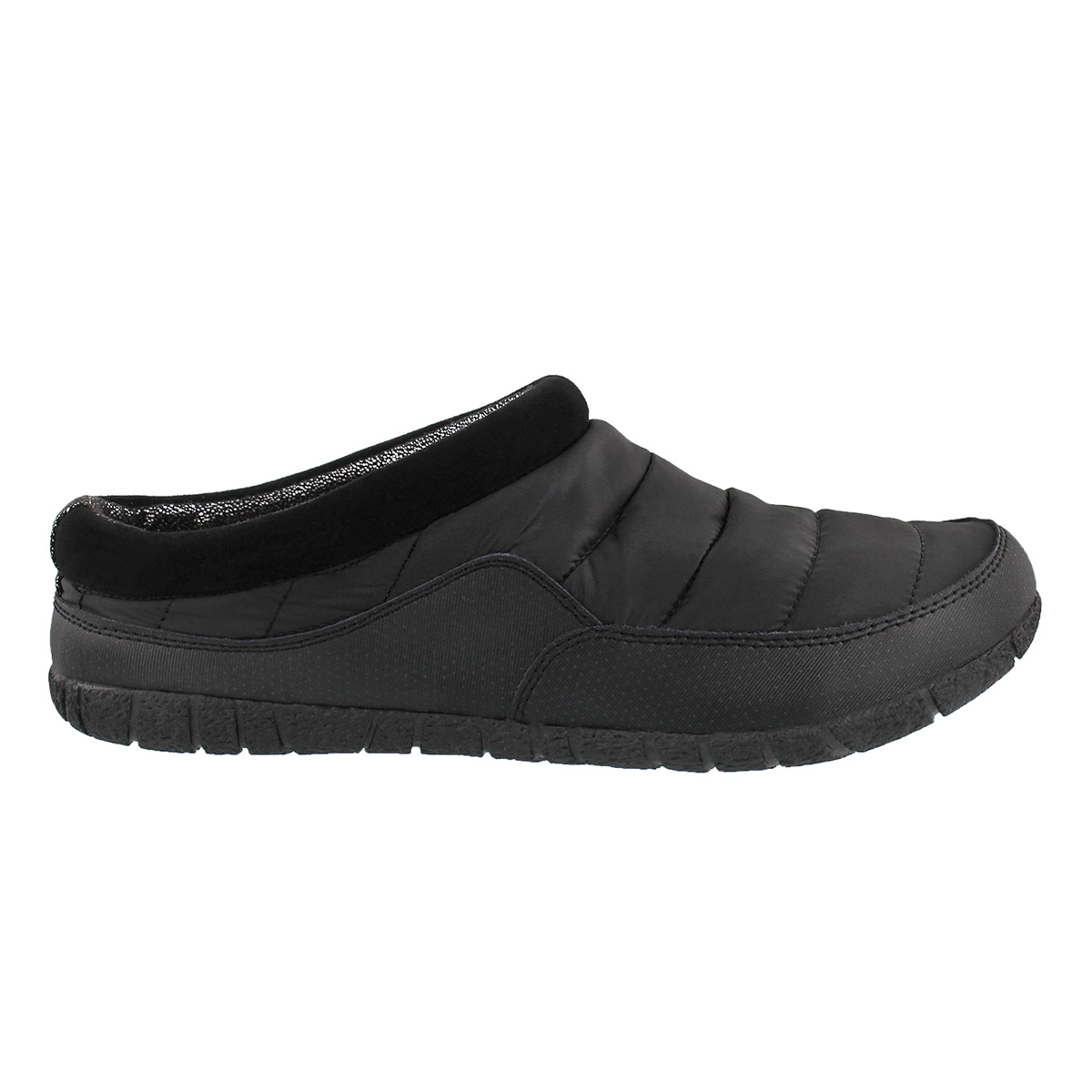 Mns Yukon black open back slipper