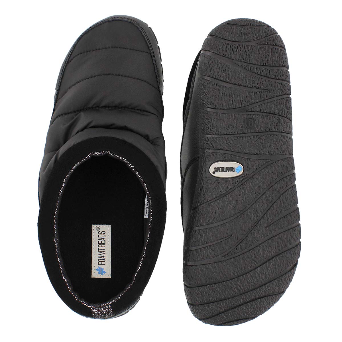 Mns Yukon black open back slipper