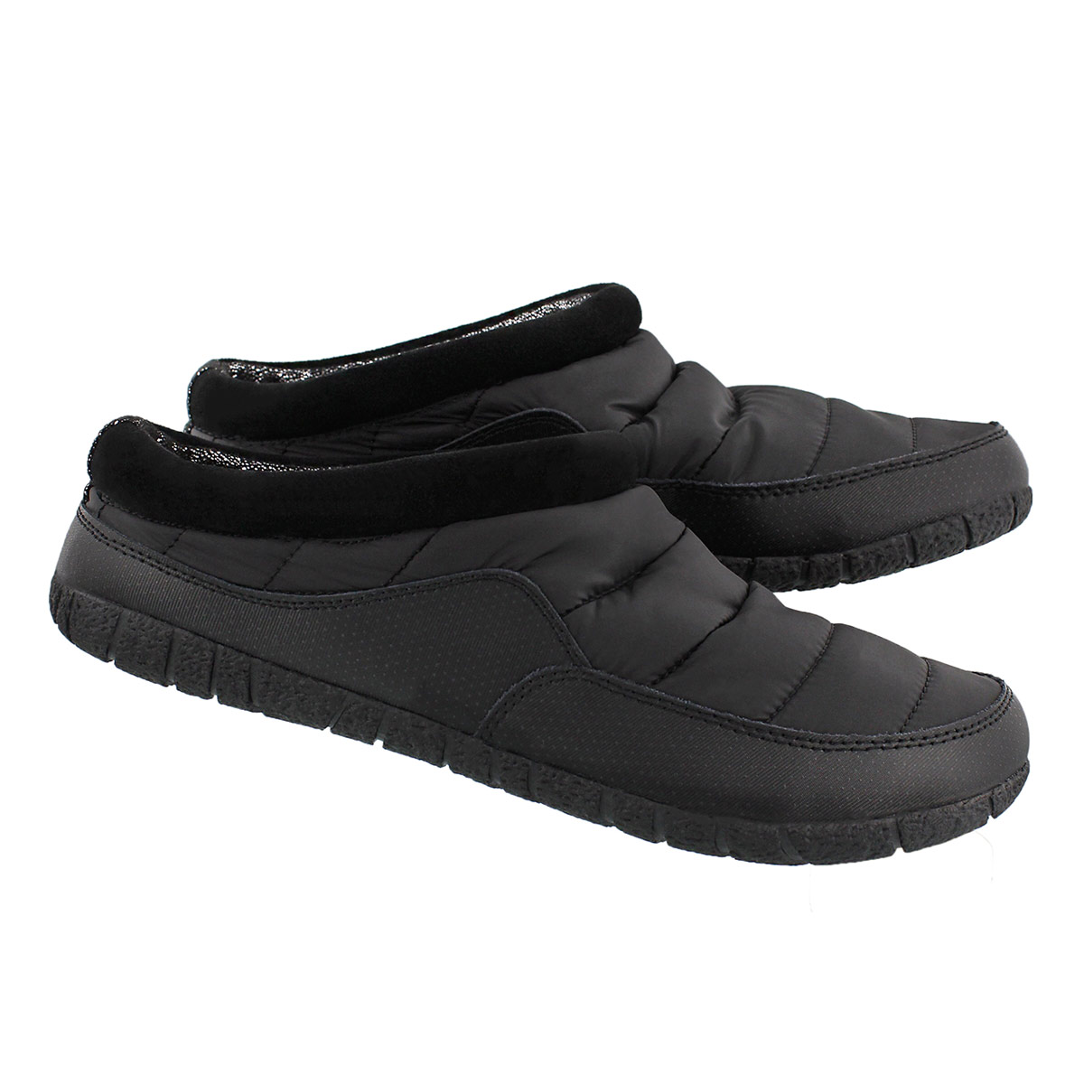 Mns Yukon black open back slipper