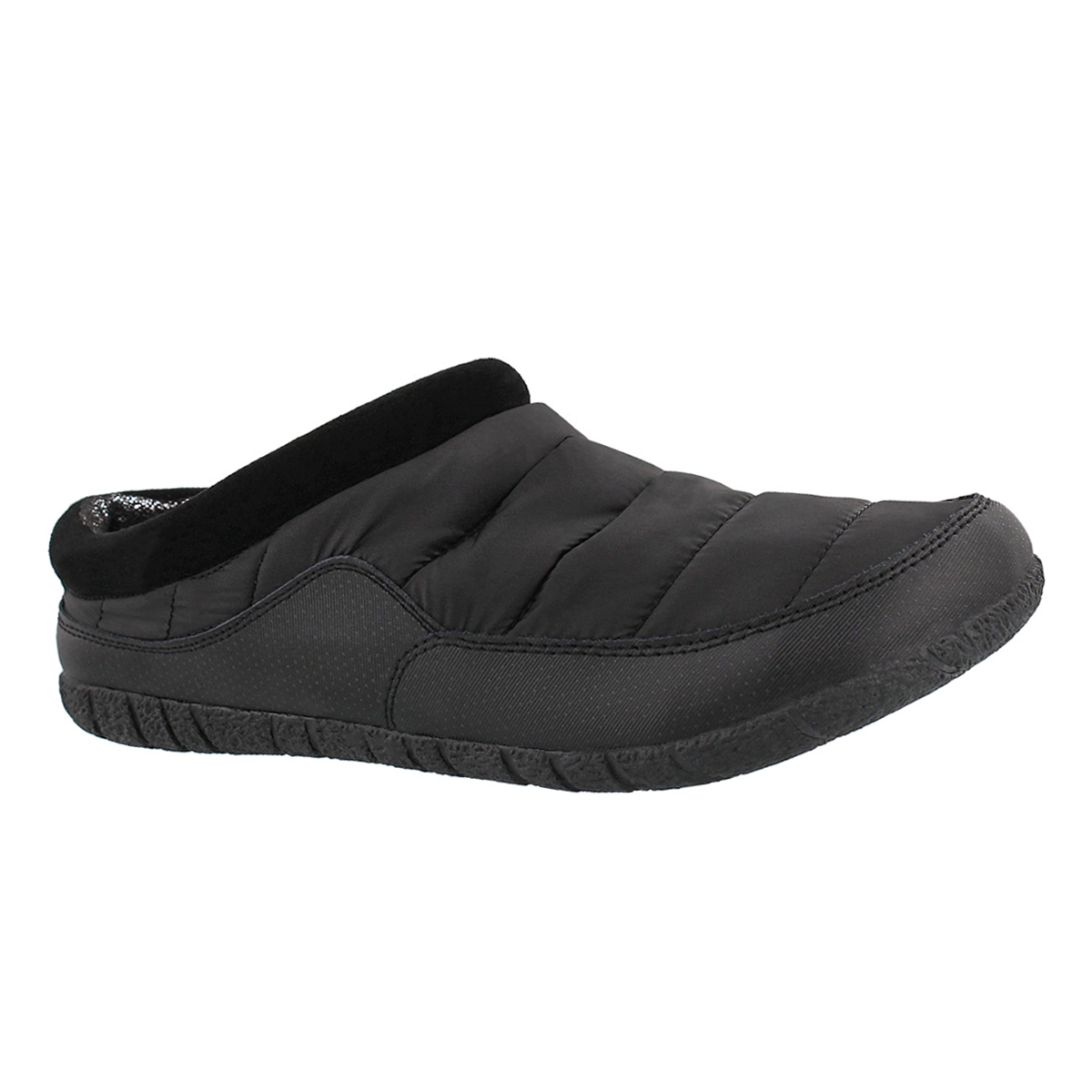 Mns Yukon black open back slipper