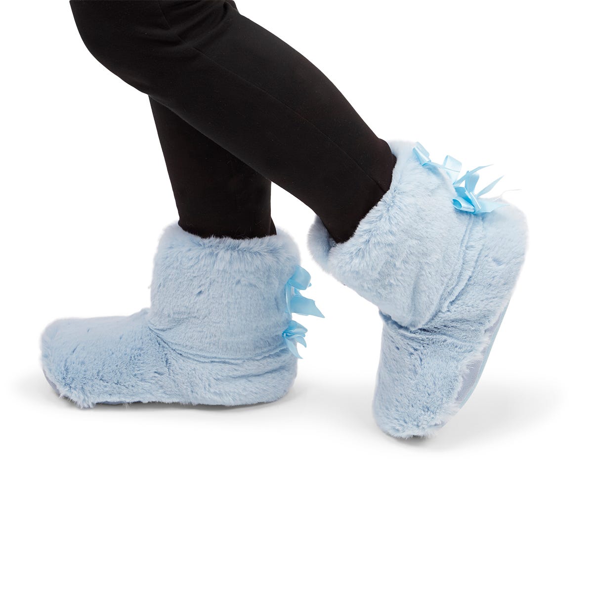 SoftMoc Women's ZIPPY 2.0 light blue tall sli