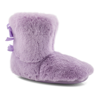 dark purple slippers