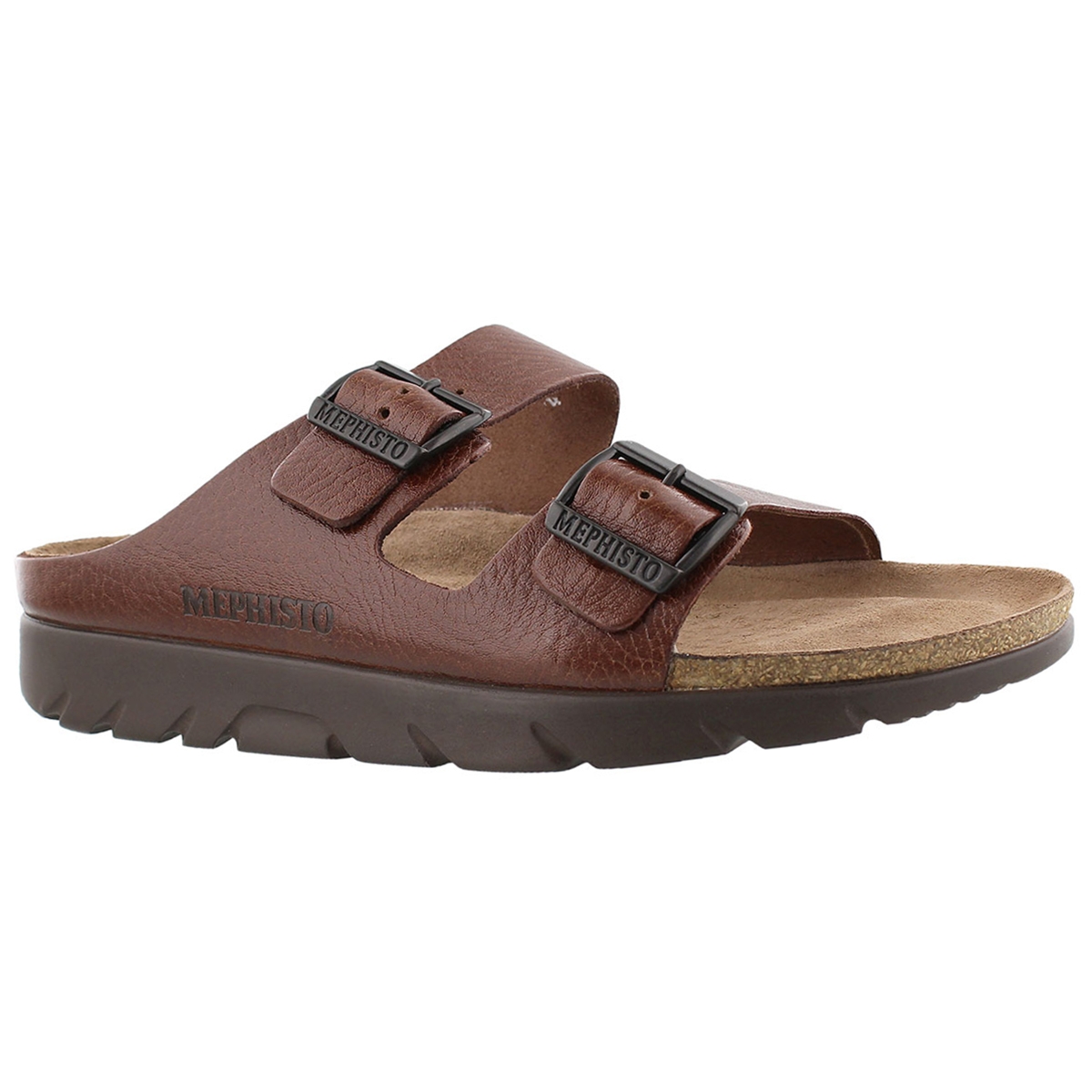Men's ZONDER tan cork footbed sandals