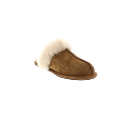 ugg scuffette ii womens chestnut brown sheepskin slippers