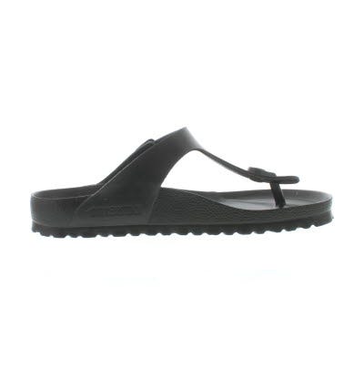 Birkenstock Women's GIZEH black thong sandals | Softmoc.com