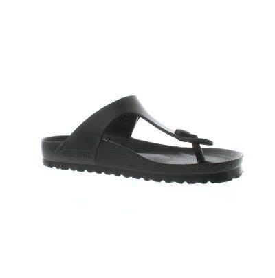Birkenstock Women's GIZEH black thong sandals | Softmoc.com