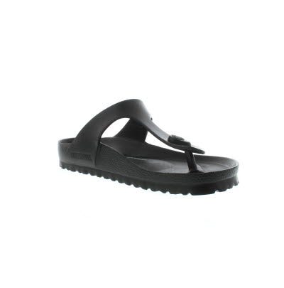 Birkenstock Women's GIZEH black thong sandals | Softmoc.com