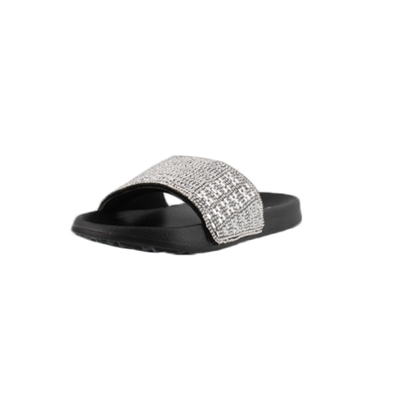 skechers 2nd take summer chic rhinestone slide sandal