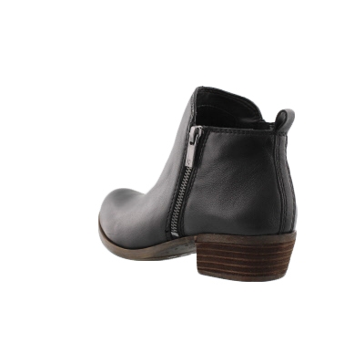 lucky brand black basel booties