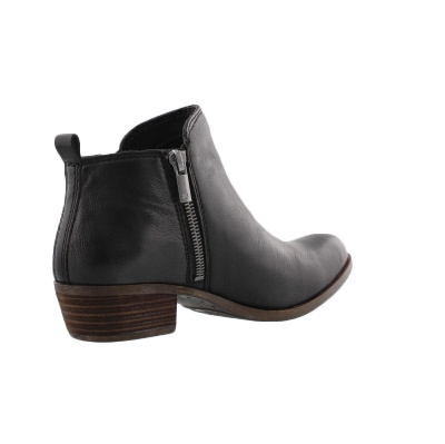 lucky brand black basel booties