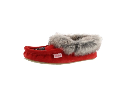 SoftMoc Women's CUTE FAUX ME red crepe sole m | Softmoc.com