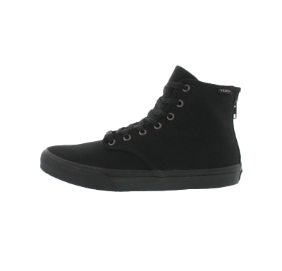 black vans tie up
