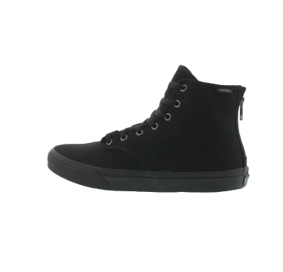 black lace up vans womens