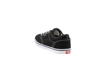 vans black and white lace up