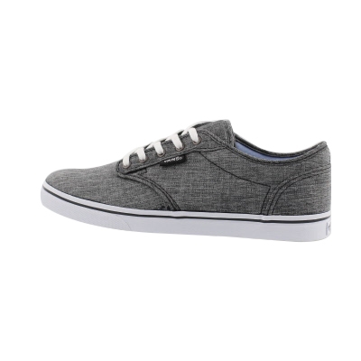 Vans Women's ATWOOD LOW grey lace up sneakers | Softmoc.com