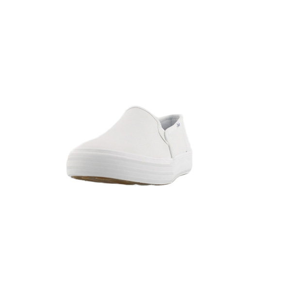 Keds Women's DOUBLE DECKER white slip on snea | SoftMoc.com