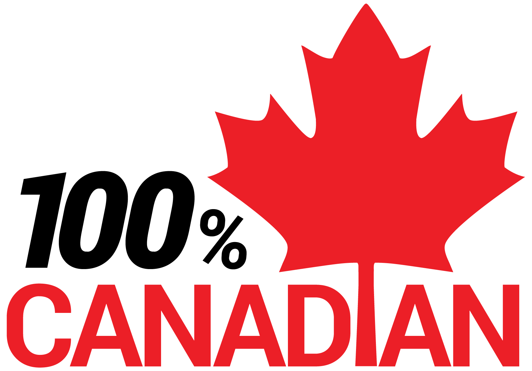 100% Canadian