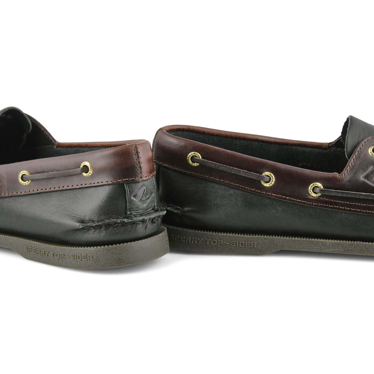 Men's Authentic Original Boat Shoe -Black/Amaretto