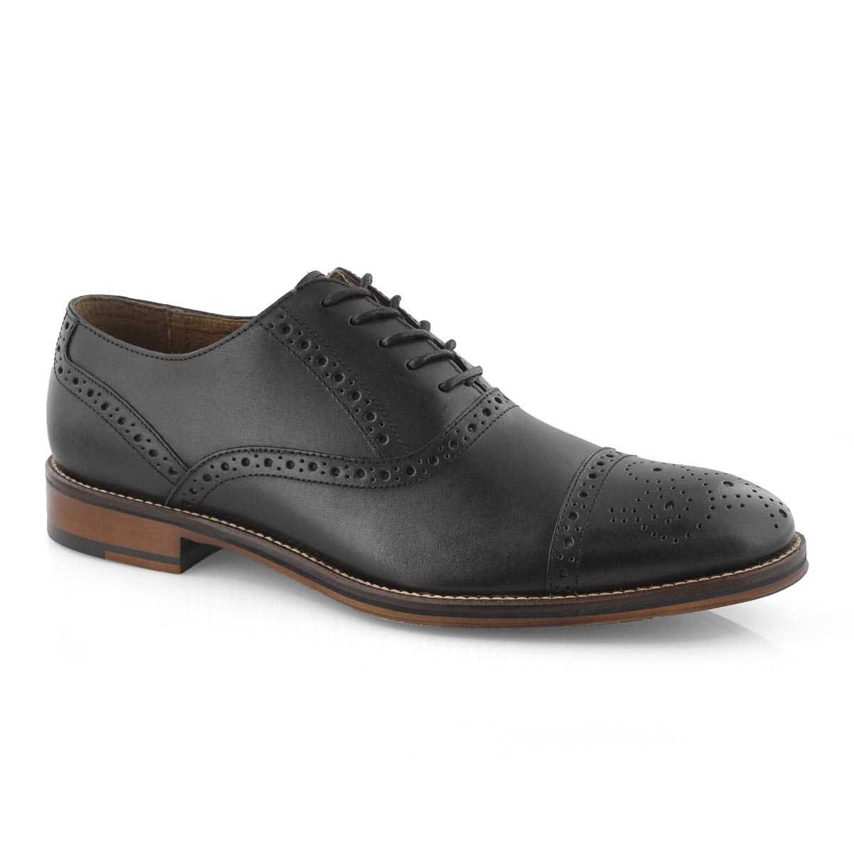 johnston and murphy conard cap toe black