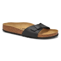 Women's Madrid Birko-Flor 1 Strap Narrow Sandal - 