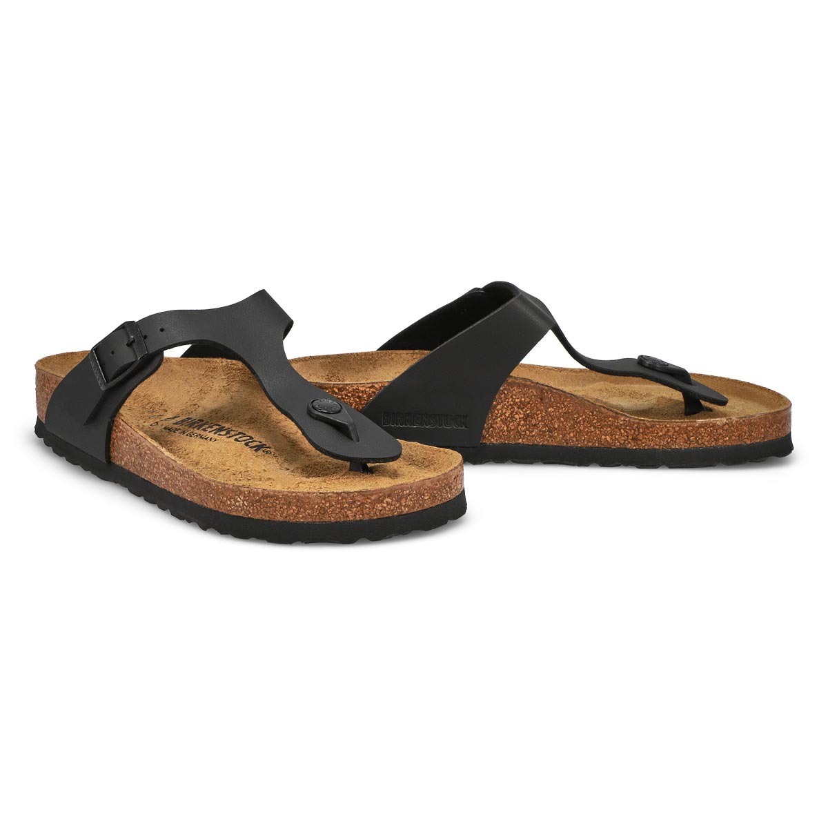 Women's Gizeh Birko-Flor Thong Sandal - Black