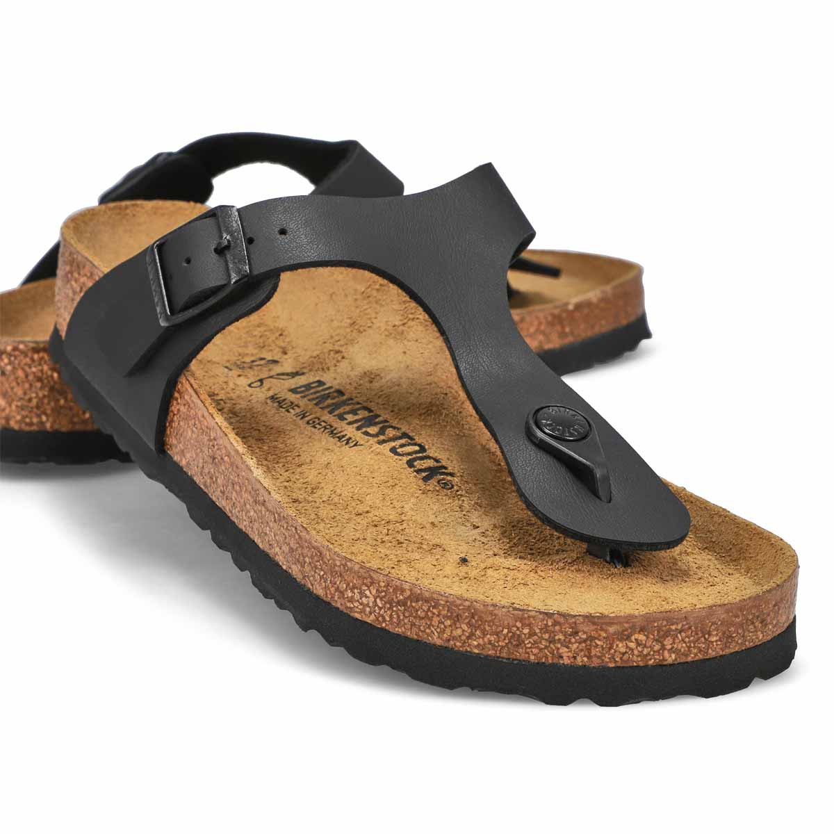 Women's Gizeh Birko-Flor Thong Sandal - Black