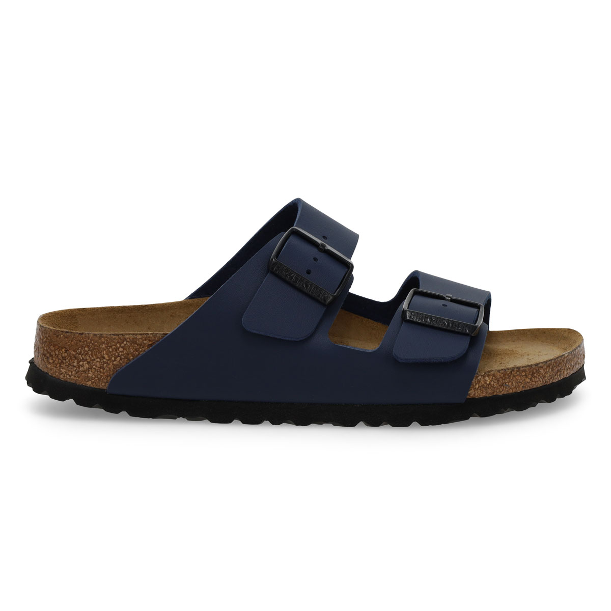 Women's Arizona Soft Birko-Flor 2 Strap Narrow Sandal - Blue