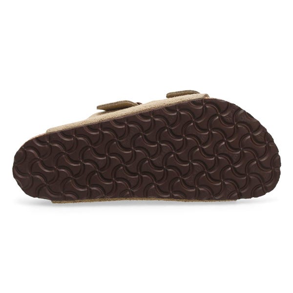 Women's  Arizona Suede 2-Strap Sandal - Taupe