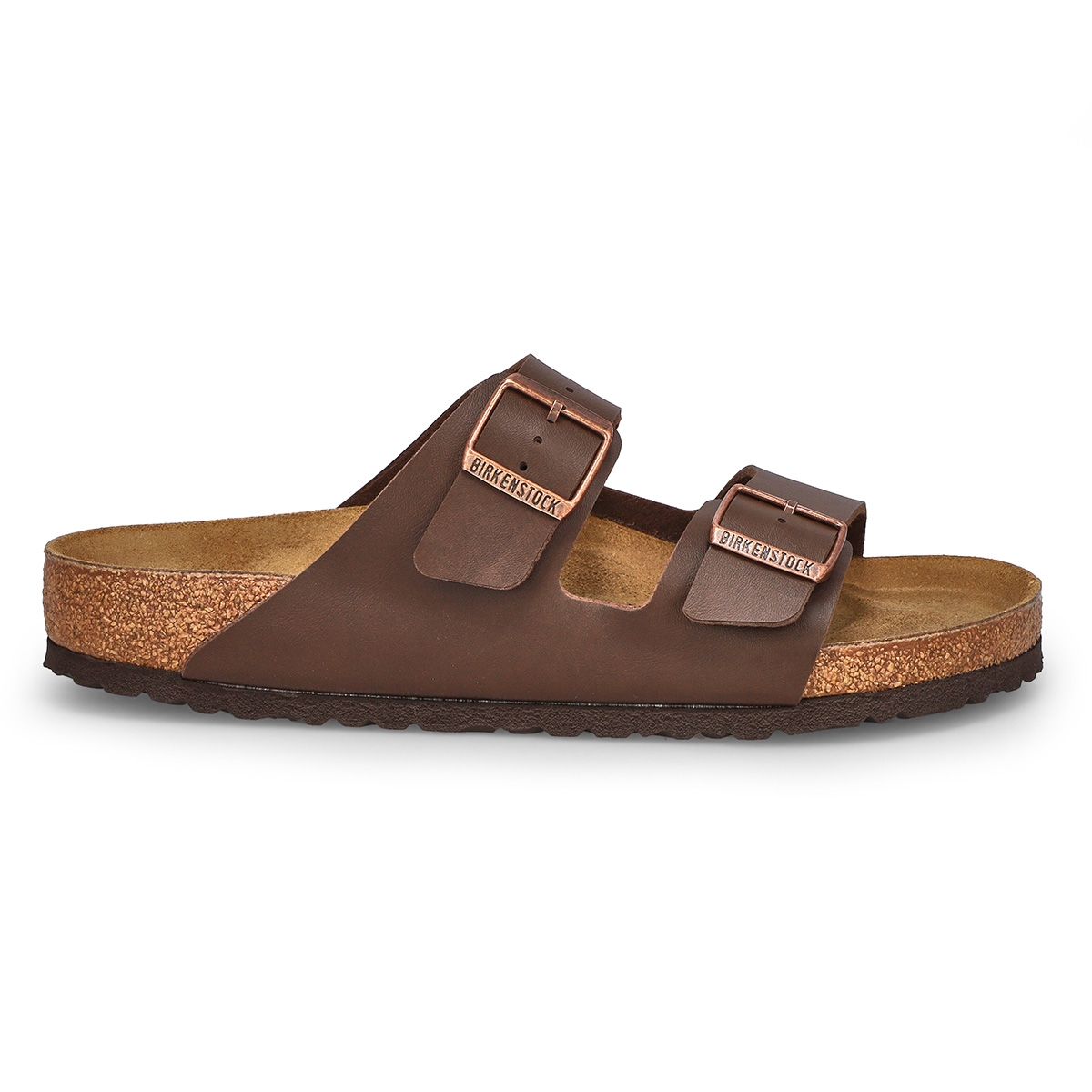 Men's Arizona Birko-Flor 2 Strap Sandal - Brown