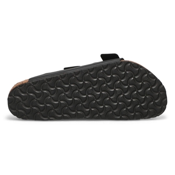 Men's Arizona Birko-Flor 2 Strap Sandal - Black