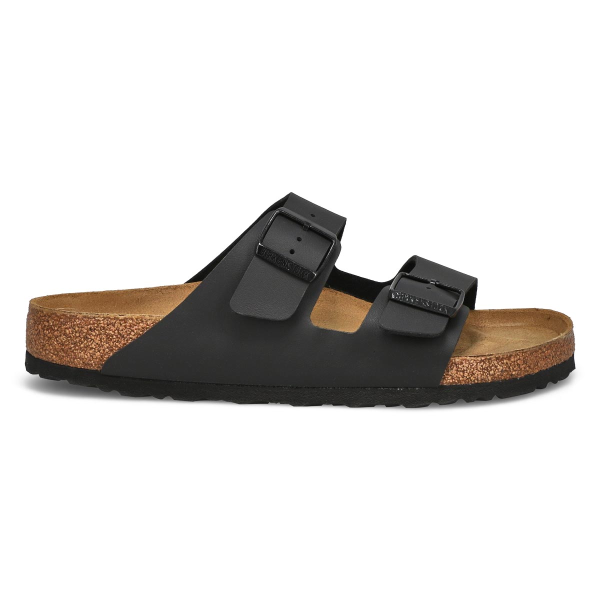 Men's Arizona Birko-Flor 2 Strap Sandal - Black