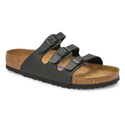 Sndale 3 brides Florida Soft BF,noir,fem