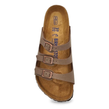 Women's Florida Birkibuc 3 Strap Cork Footbed Sand