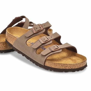 Women's Florida Birkibuc 3 Strap Cork Footbed Sand