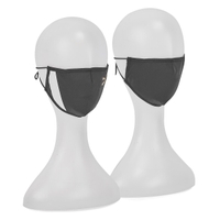 Masques PUMA BLACK-UNITY, lot de 2, unisexe