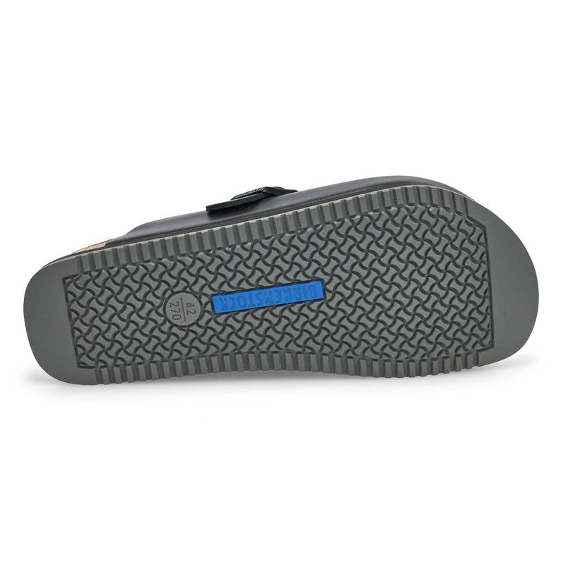 Men's Boston Super Grip Leather Clog - Black