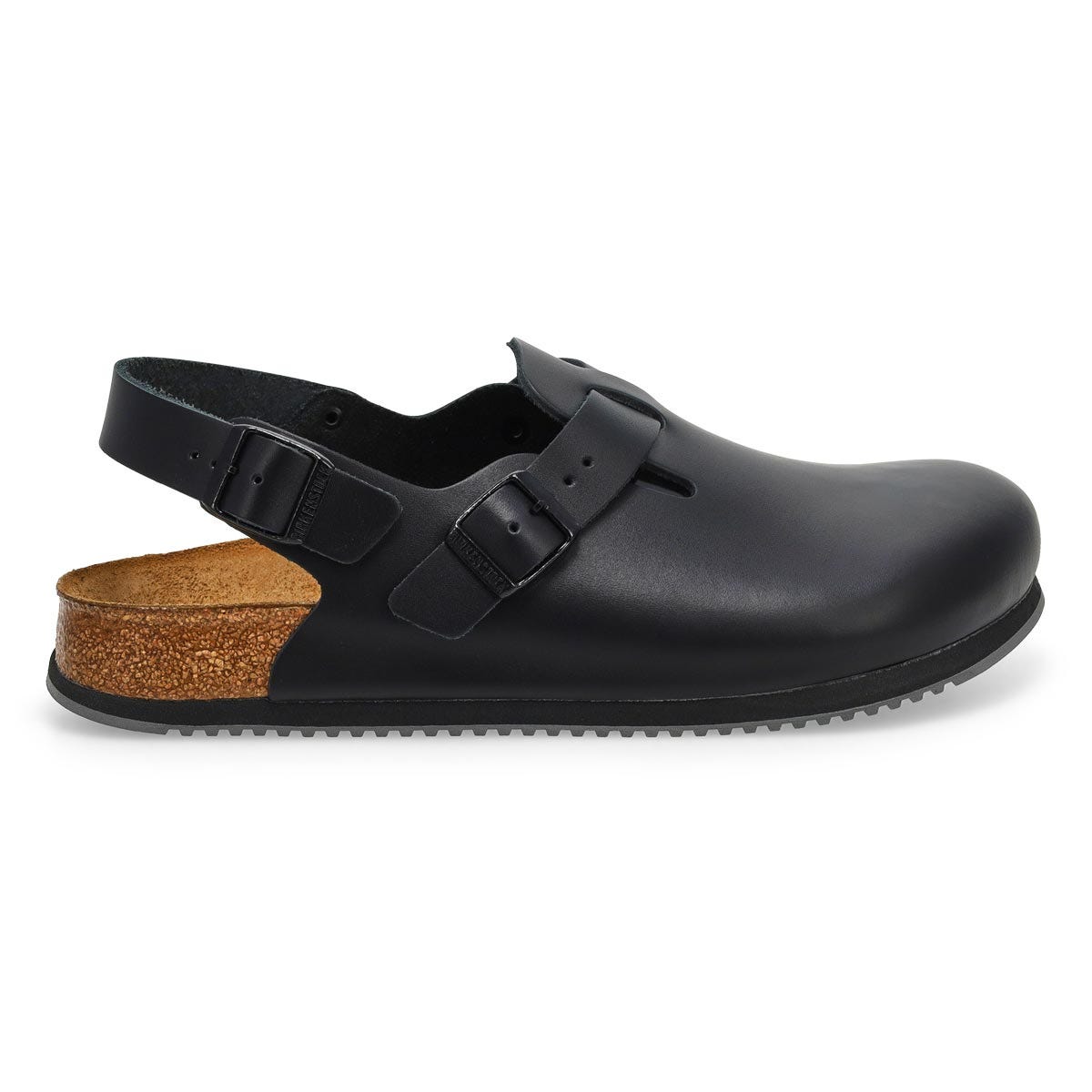 Sabot en cuir pour homme Tokyo Super Grip - Noir