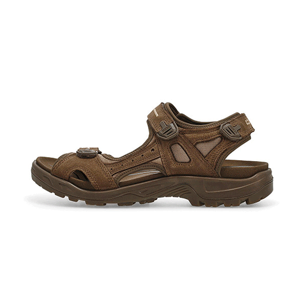 ECCO Offroad Yucatan Brown Sandal EU 47 Men\'s 13-13.5 US Ecco Off Road Yucatan Brown Leather Hiking Water Sandals  main image 2