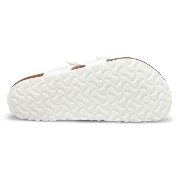 Sandale à passe-orteil MAYARI BIRKO-FLOR, blanc perle, femmes